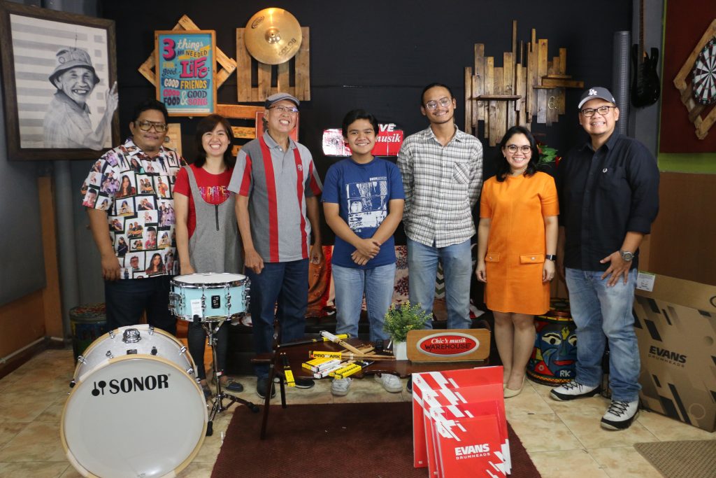 Drumer Muda Berbakat Eric Sudrajat Diendorse Sonor Drum