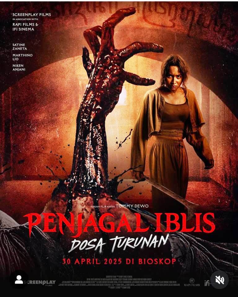 PENJAGAL IBLIS Dosa Turunan : Siap Teror Layar Lebar