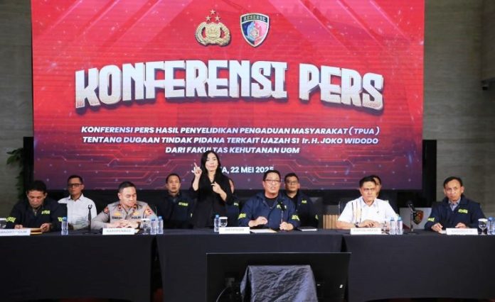 Bareskrim Polri Tegaskan Ijazah Joko Widodo Asli dan Sah