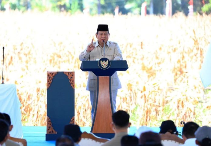 Presiden Prabowo: Swasembada Pangan Kunci Kemerdekaan dan Keamanan Bangsa