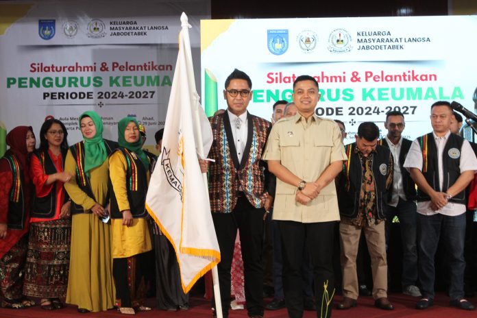 Walikota Langsa Lantik Pengurus KEMALA Jabodetabek 2024–2027