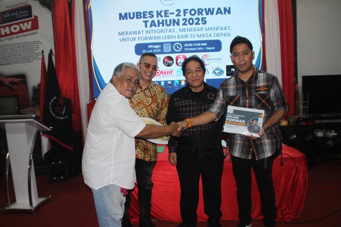 Sutrisno Buyil Kembali Nahkodai FORWAN 2025–2029, Terpilih Secara Aklamasi di Mubes ke-2