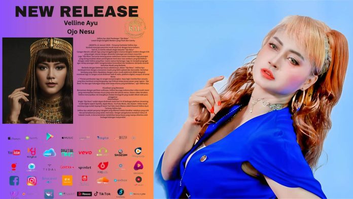 Velline Ayu Ajak Pendengar Redam Emosi Lewat Single Dangdut Modern “Ojo Nesu”