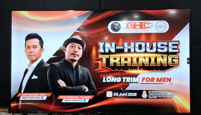 BHC Training Center Gelar In House Training Long Trim for Men untuk Tingkatkan Kompetensi Barber Profesional