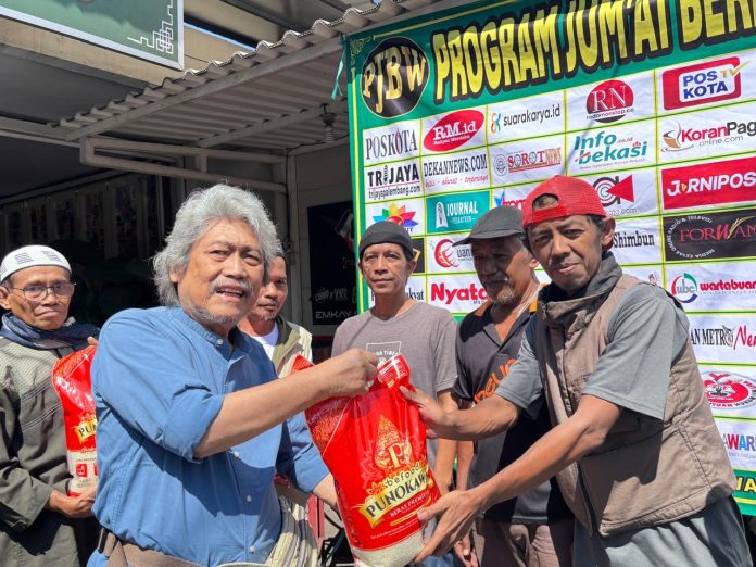 Sam Bimbo dan PJBW Tebar Kebaikan di Bandung, Berbagi Nasi Boks hingga Menginspirasi Anak-Anak HOME Bandung Bersinar