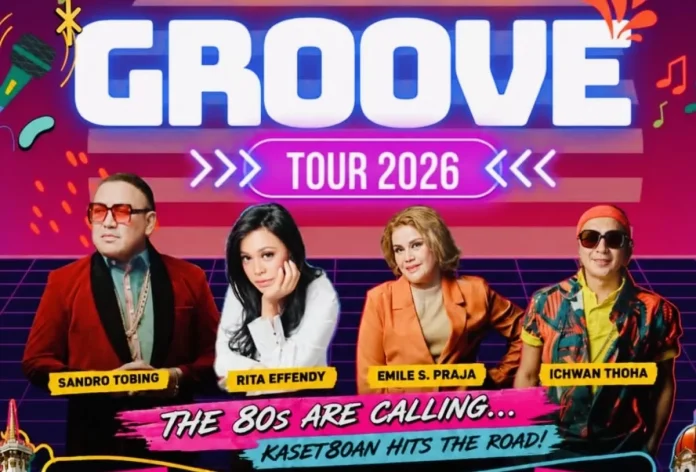 Retro Groove Tour 2026 Sukses Guncang Yogyakarta, Bawa Ribuan Kenangan Manis Era 80-an Kembali Hidup