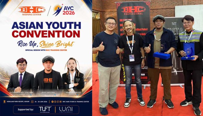 BHC Training Center Sukses Berikan Workshop MUA dan Barber di Asian Youth Convention 2026