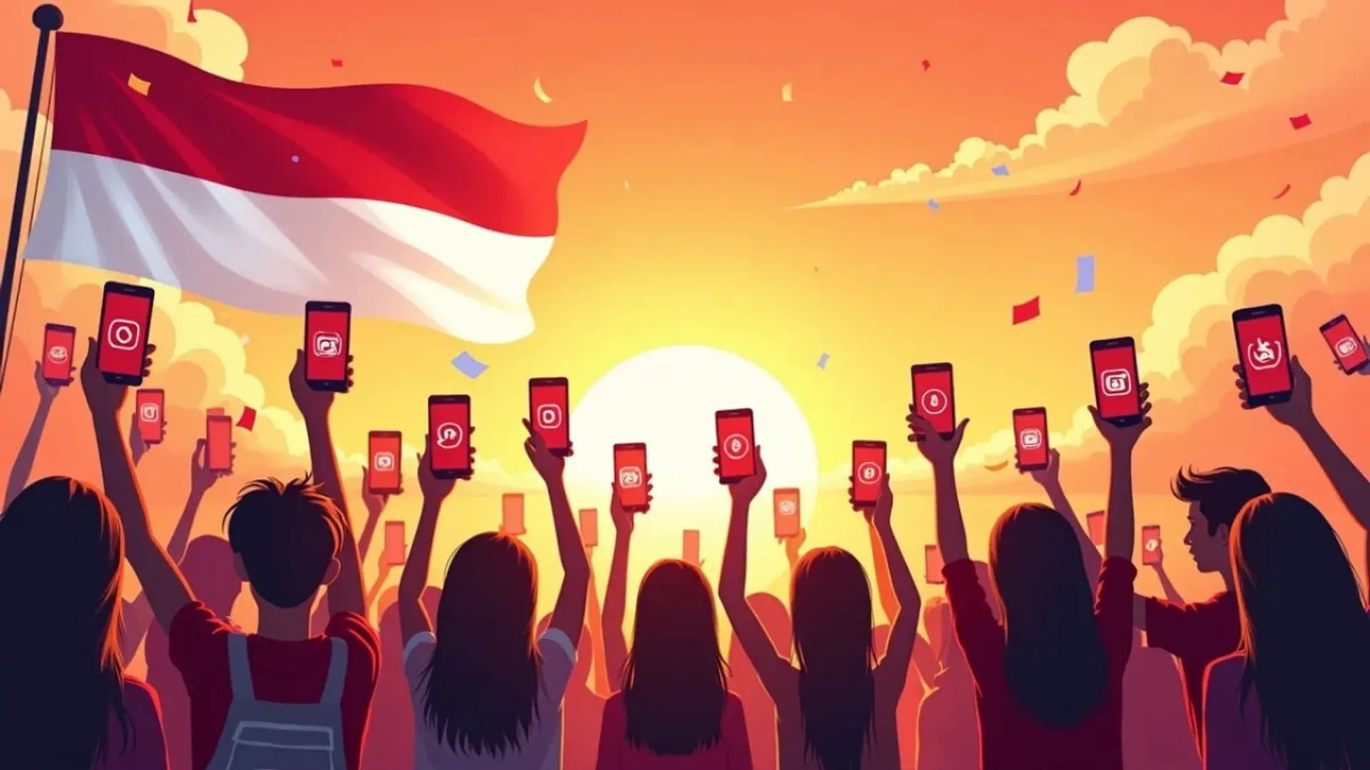 55 Caption Sumpah Pemuda 2026 untuk IG, TikTok, WA