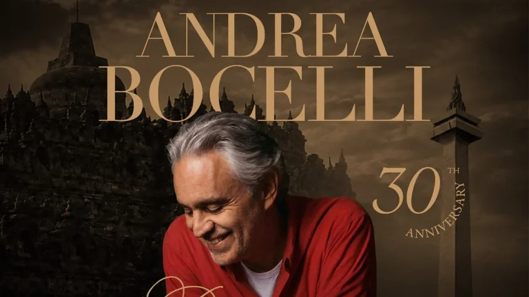 Konser Andrea Bocelli di Borobudur dan Jakarta Tetap Digelar