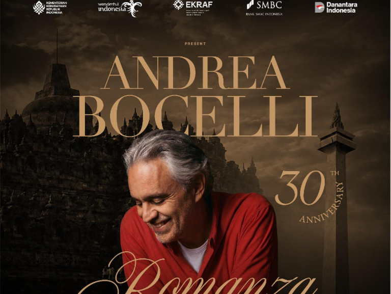 Konser Andrea Bocelli Bawa Donasi 100 Ribu Sepatu Palestina